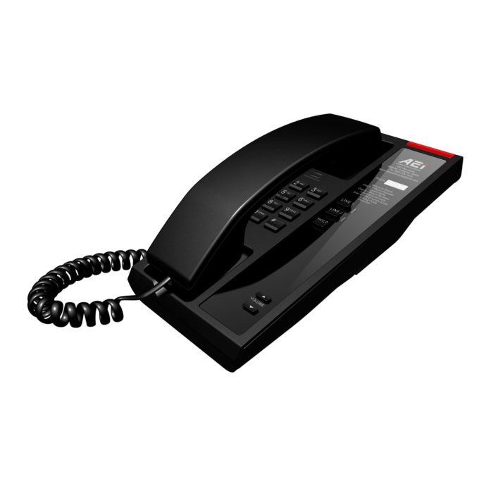 Slim Dual-Line Analog Corded Telephone – AKD-5200